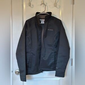 Columbia Fleece Lined Omni Shield Softshell Jacket Black Women’s XL